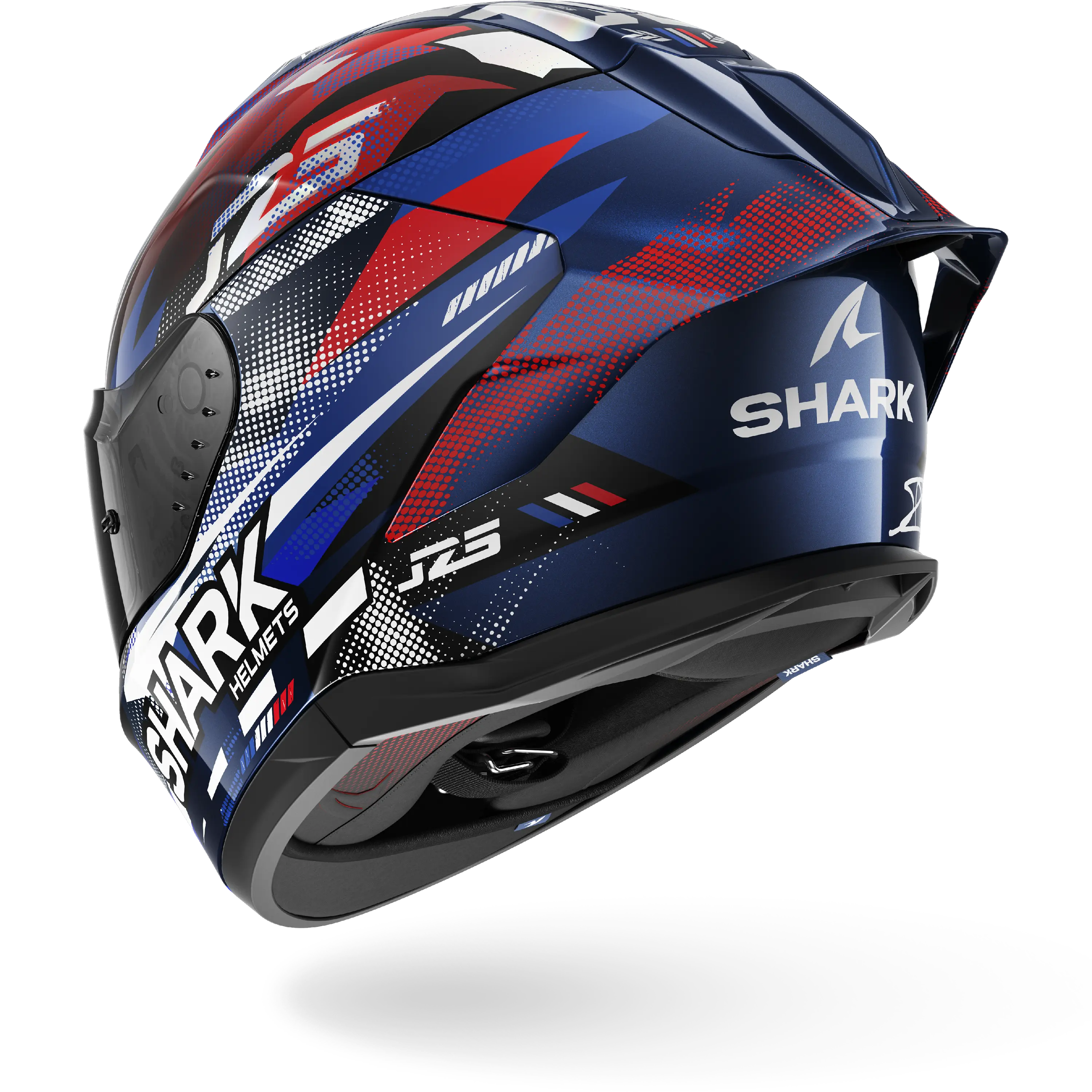 SKWAL CUP REPLICA ZARCO GP DE FRANCE Blue Chrome Red - Image 2