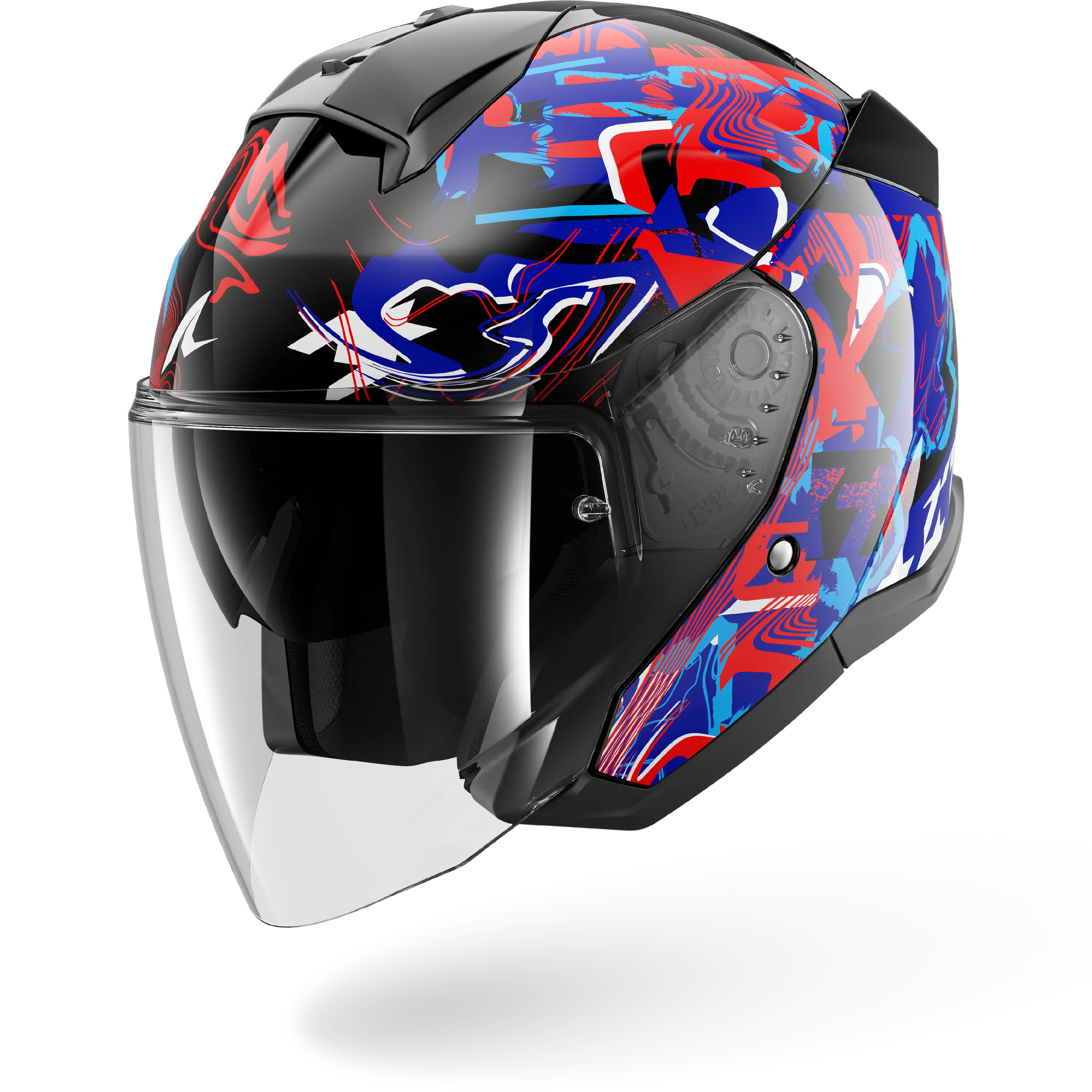 SKWAL JET Pranz Black Blue Red