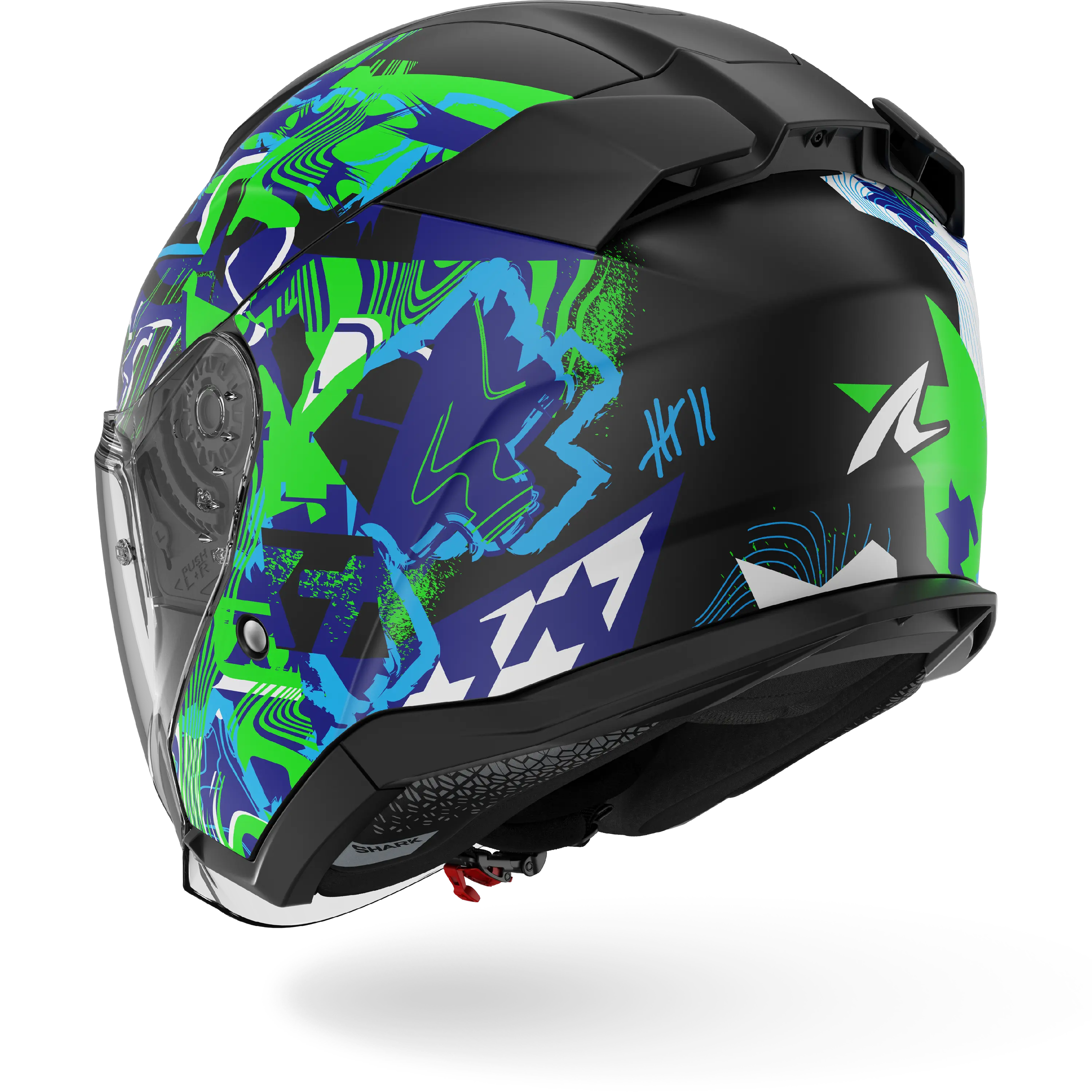 SKWAL JET Pranz Matte Black Green Blue - Image 2