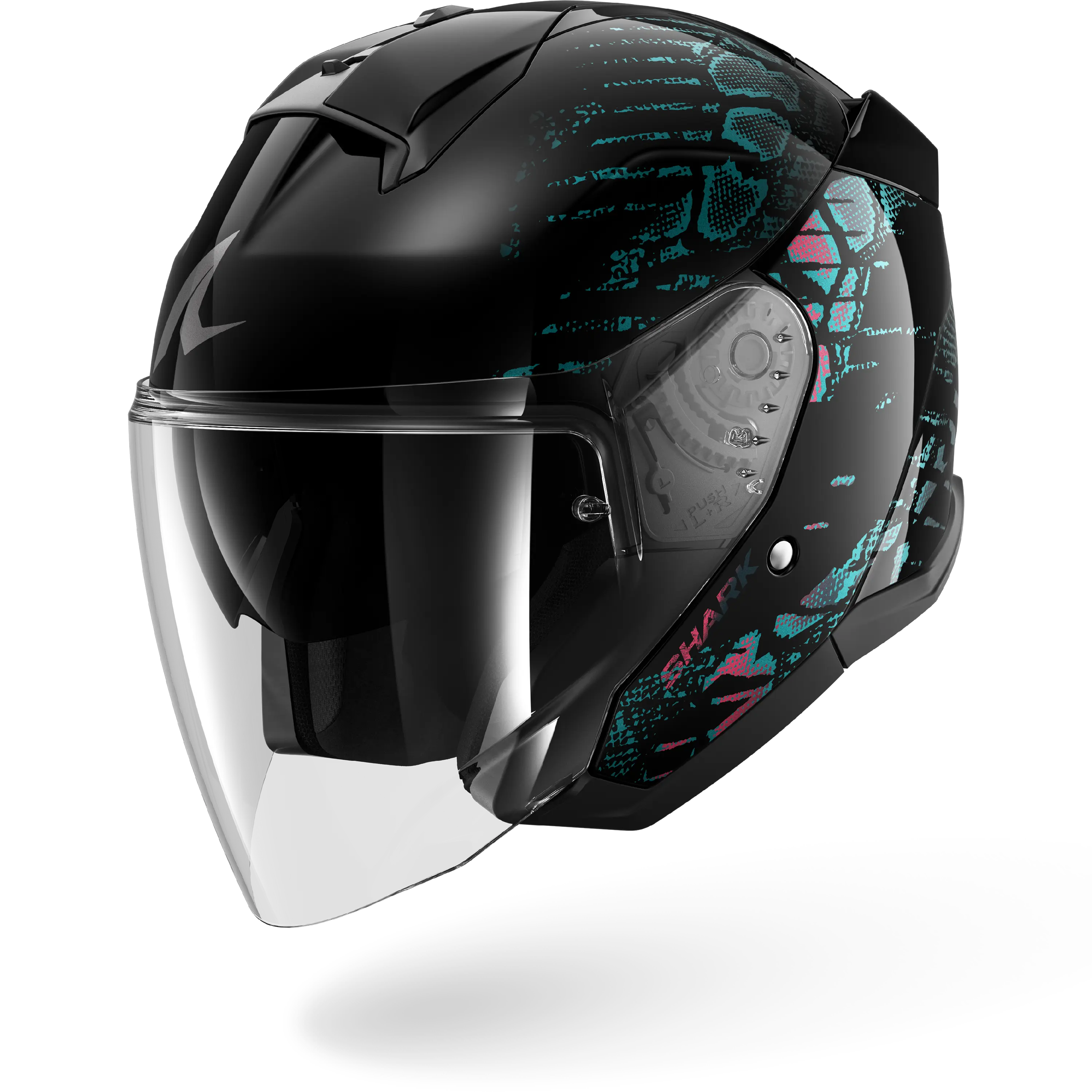 SKWAL JET REPTAIA Black Violet Glitter