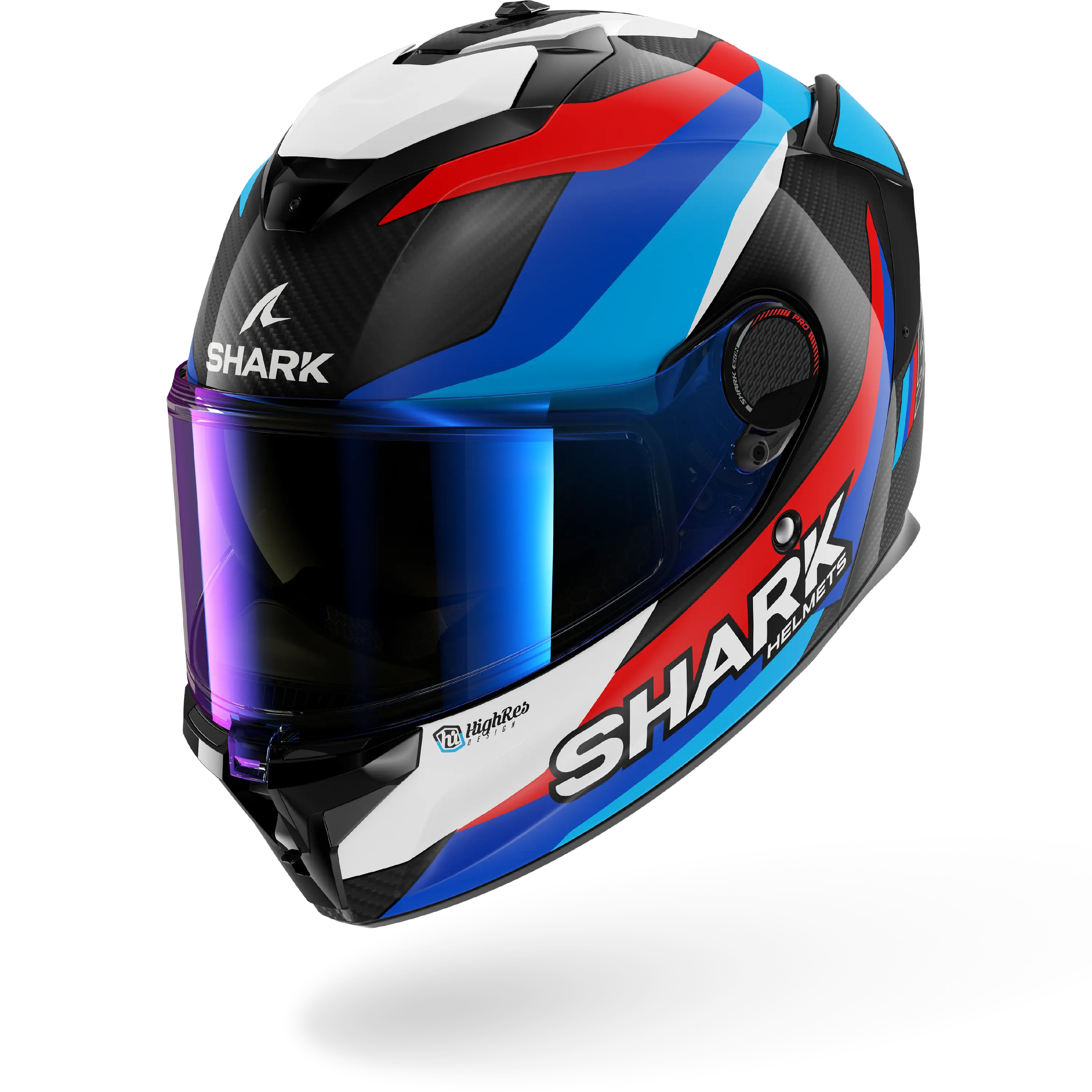 SPARTAN GT PRO CARBON GUINTOLI Carbon Blue Red