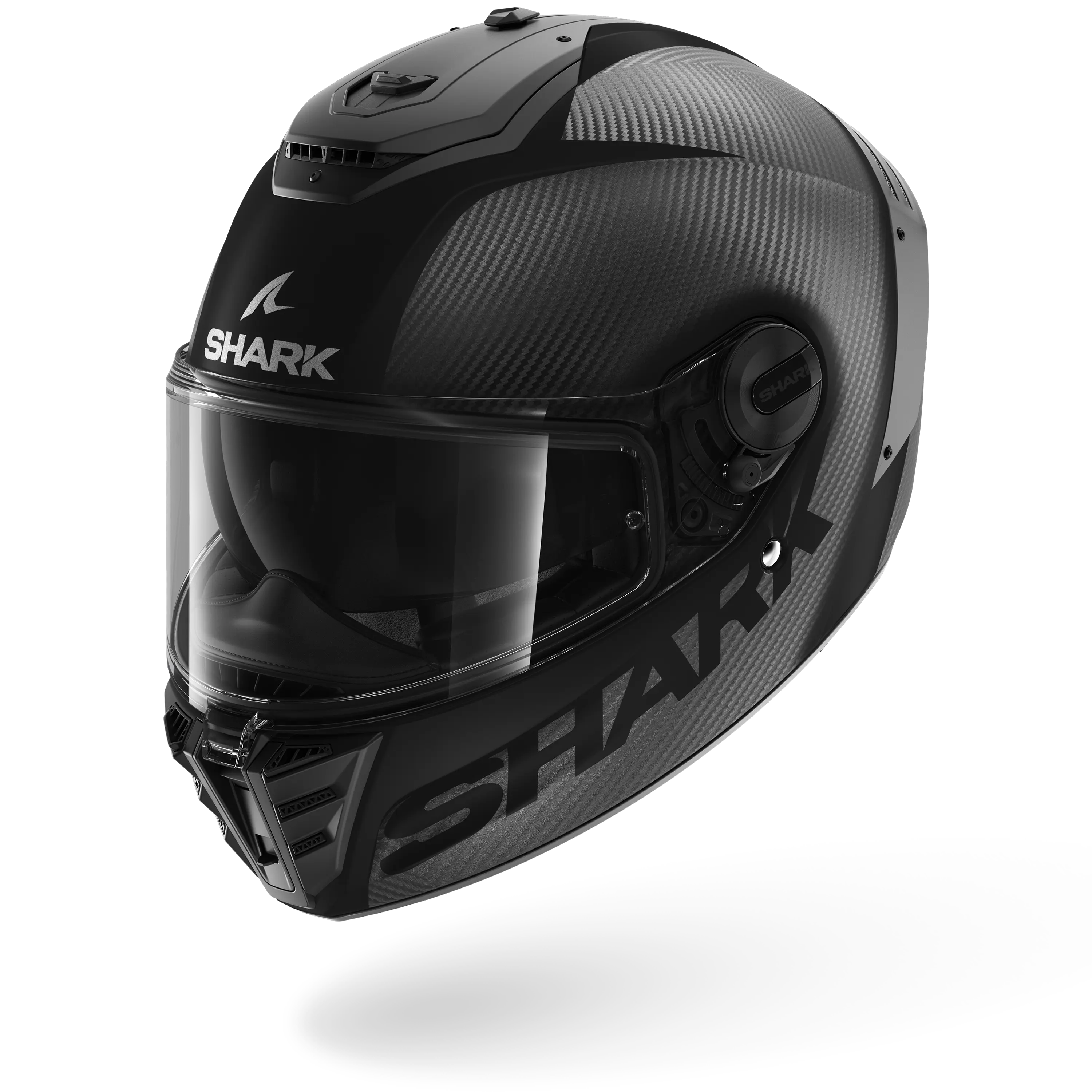 SPARTAN RS CARBON Skin Matte VISOR IN THE B Carbon Matte